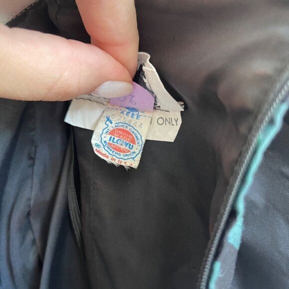 Ann Hobbs For Cattiva Vintage 80s Floral Off Shoulder Maxi Dress Size 8 - Picture 11 of 11